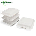 Wholesale MFPP Plastic Disposable Lunch Box Restaurant Takeout Food Container with Hinged Mineral Filled PP for Serving Storage