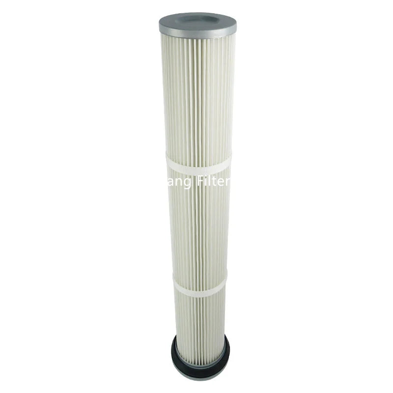 Factory New Customize Pleated Dust Removal Filter Cartridge Industrial Polyester Air Filter Element for Dust Collection