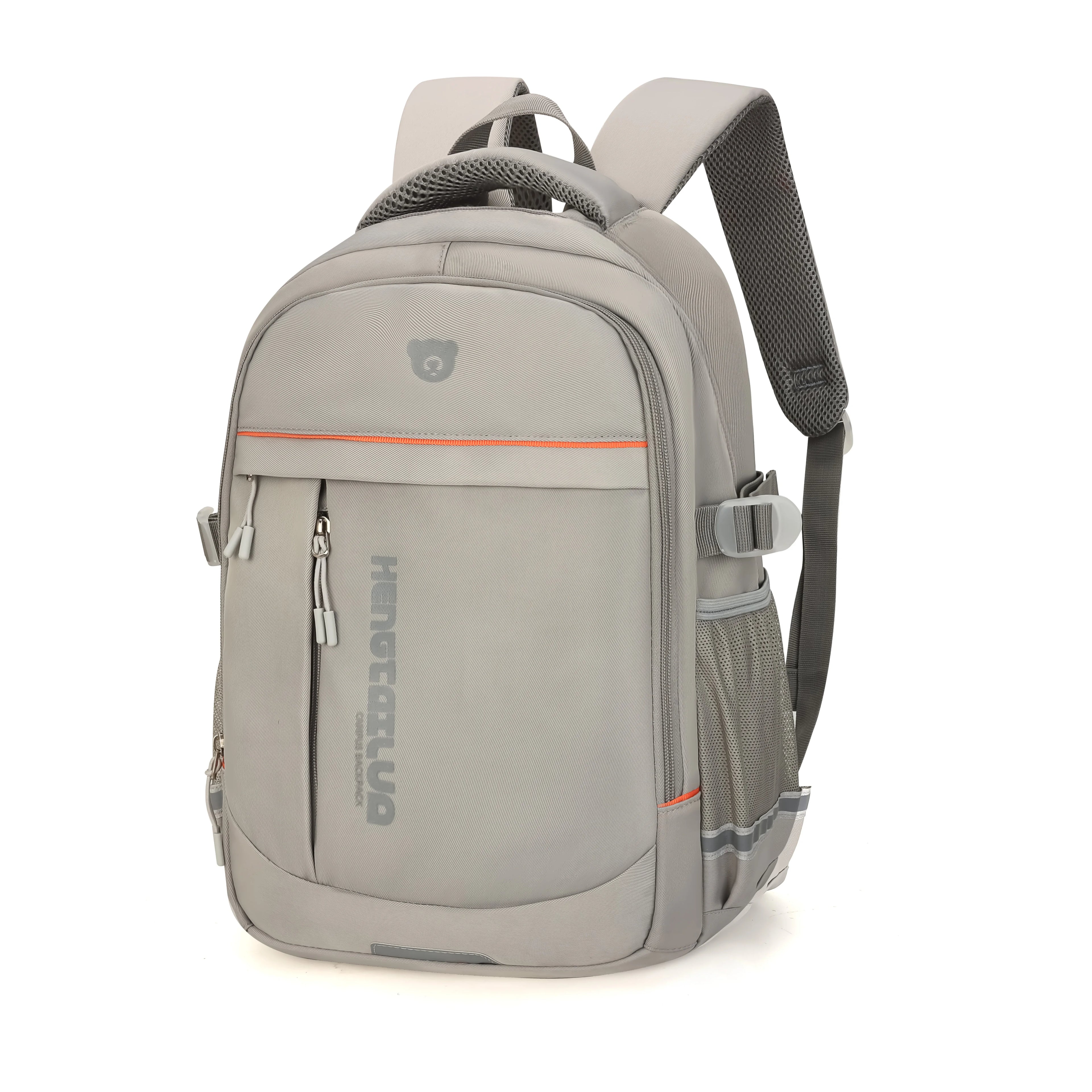 Sport Casual Fashion Waterproof Laptop Backpacks Custom Logo Polyester Lining Zipper Large Capacity for School Students (Unisex)