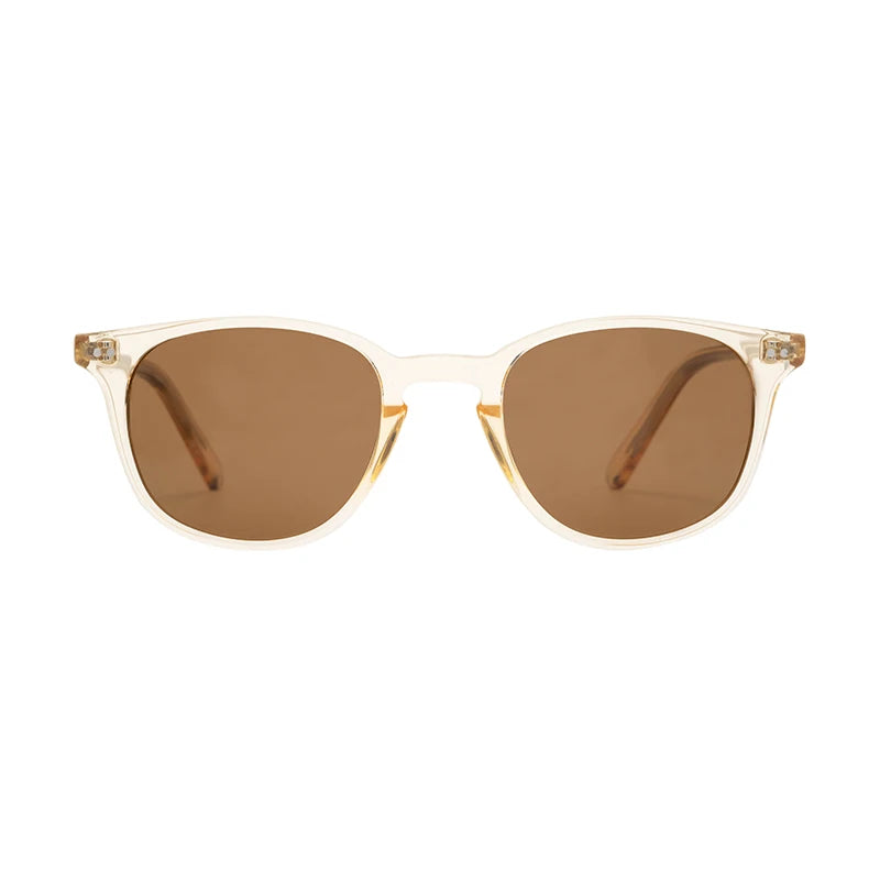 Fashion Style Retro Cellulose Acetate Mazzucchelli Full Rim Round Unisex Sunglasses Manufacturer