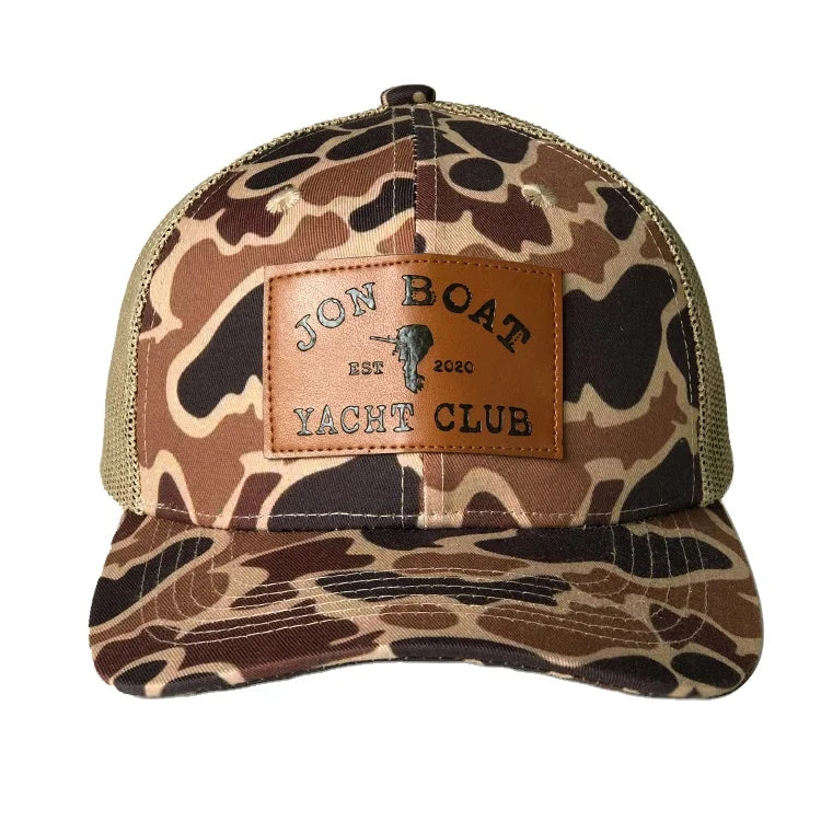 Mesh Baseball 6 Panel Breathable Camo Trucker Hat Mesh Trucker Cap Custom Mens Trucker Hats