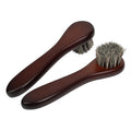Long Handle Leather Polishing Brush Shoe Shine Brushes for Leather Shoes Boots & Purses