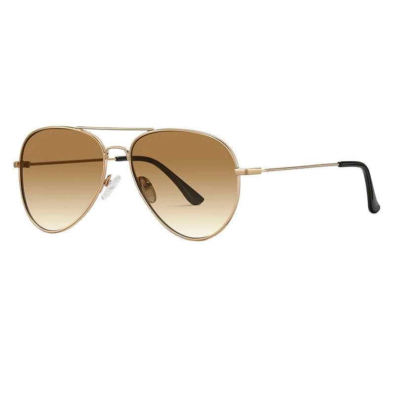 Metal Concave Sunglasses Style Fashion Trendy Shades Anti Glare Reflective Light Sunglasses for Men 2024
