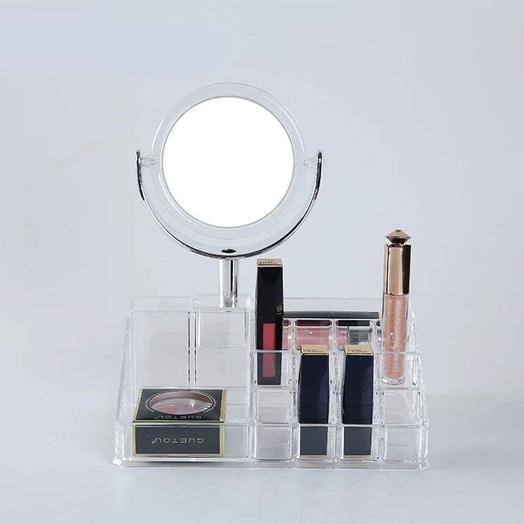 Travel Drawer Bag Rotating Acrylic Makeup Box Make up Storage Organizer