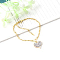 Ason Jewelry Charm Bracelet 14k Gold Stainless Steel 2020 Wholesale Fashion for Ladies Women Men Gift Party TRENDY