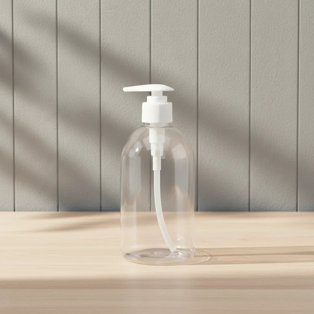 500ml Plastics Lotion Pump Shampoo Bottle
