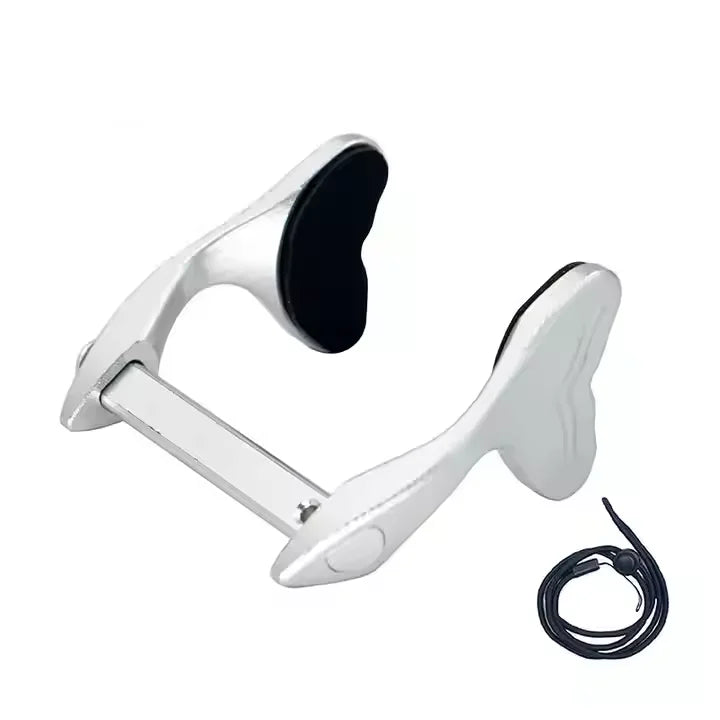 Custom Logo Waterproof Aluminum Alloy Spearfishing Freediving Nose Clip with Soft Rubber Pad