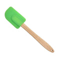 Oak Wood Handle Silicone Spatula with Food-Grade Butter Scraper for Baking Kitchenware for Home Use