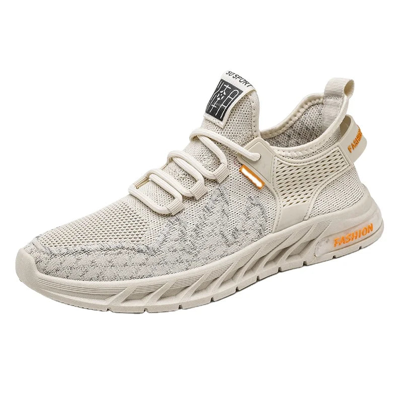Sport Shoes Branded Male Casual Sport Sneakers Trendy Men's Sports Shoes China Factory Breathable Running Cotton Men Rubber