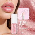 Waterproof Plumper Liquid Lipstick Customized Private Label Cherry Mineral Oil Clear Lip Gloss Customized Lip Gloss Makeup
