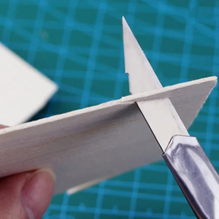 Japan Market  Used Light Balsa  Wood Sheets 3mm  & Balsa Wood Stick/ Block / Dowel for Glider