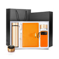 6-in-1 A5 Notebook USB Flash Drive Power Bank Speaker Vacuum Cup Pen Set Customizable Bulk Promotional Personalized Gift Sets