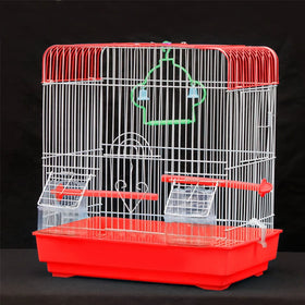 Parrot Bird Cage for Conure Canary Parekette Macaw Finch Cockatoo Budgie Cockatiels Canary Breeding Bird Cage With Plastic Tray