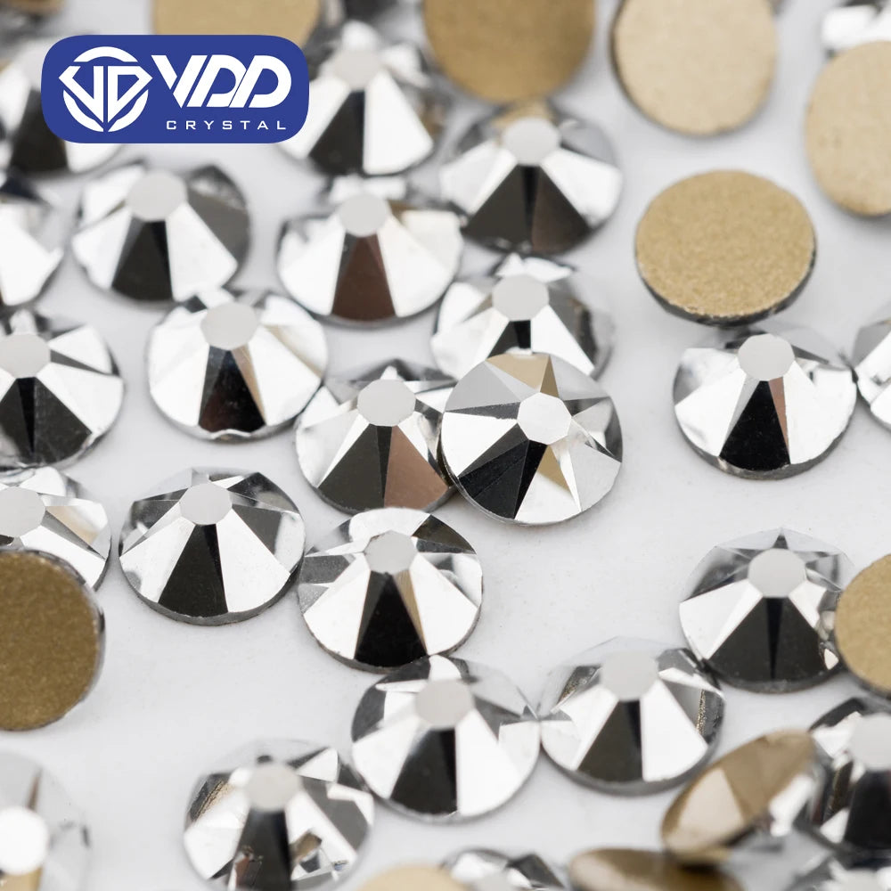 VDD 066 Labrador SS16-SS30 Rhinestones Crystal 2088 8 Big 8 Small Flatback Diamond Glitter DIY Nail Art Decorations