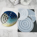 New 3 Piece Moon Perpetual Calendar Silicone Mold for Resin Art