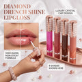 Hot Selling Vegan Matte Liquid Mineral Lip Gloss High Shiny Waterproof Long-lasting Private Label MegaBDM