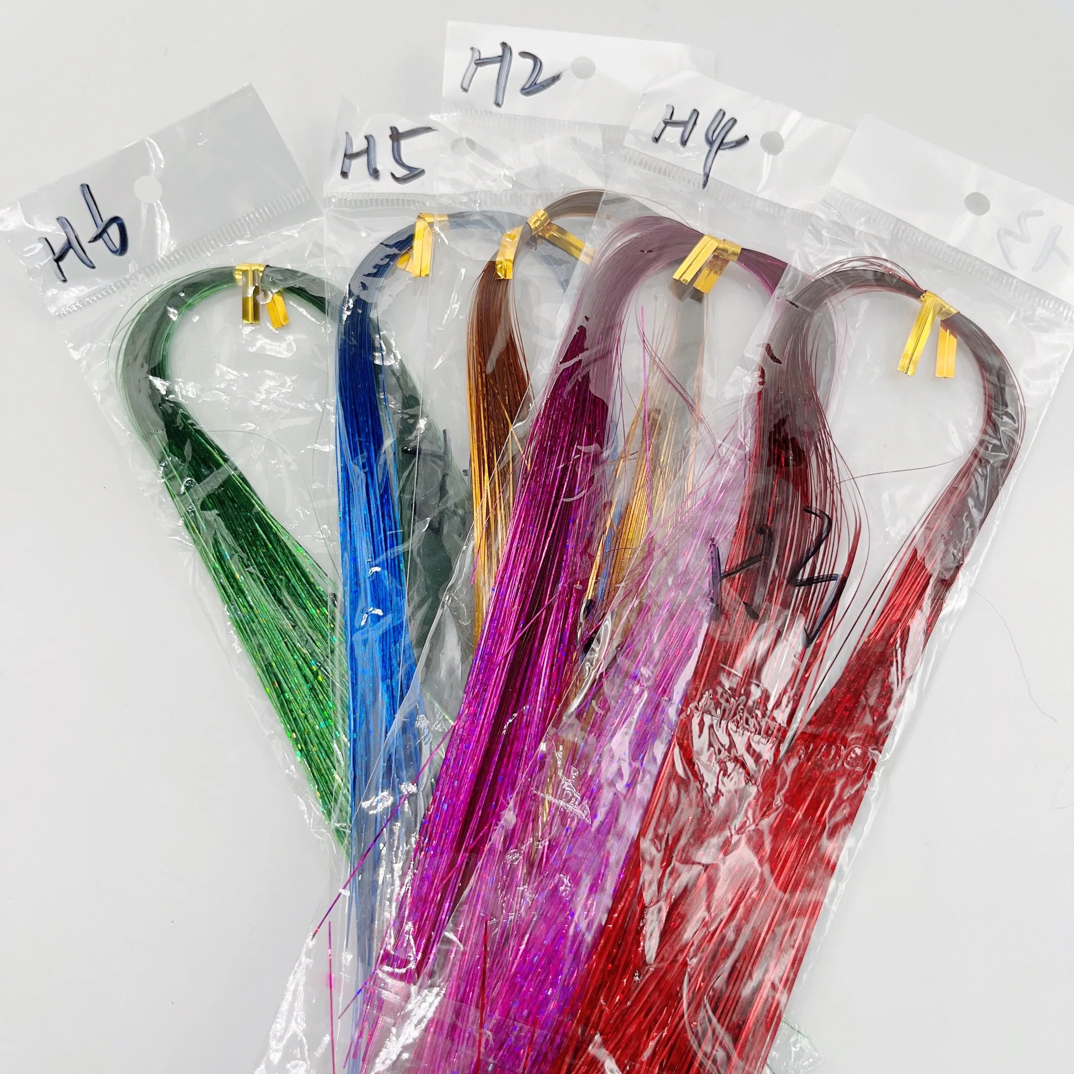 RTS 0.37mm PVC Tinsel Ribbing Fishing Flies Reflective Flashy Holographic Tinsel Body for River Lake Tying Synthetic Supplies