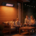 Portable 1800W Electric Home Wall Industrial Infrared IR Panel Patio Heater