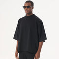 New Fashion Loose 100% Cotton Boxy Fit t Shirt Hight Quality Custom Brand logo Box Fit t Shirt