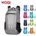 WOQI Outdoor Waterproof Ultra Lightweight Portable Sports Foldable Shopping Backpack