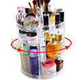 Hot Sale Makeup Organizer Display Stand Acrylic Cosmetic Organizer 360 Rotating Cosmetic Storage Rack Large Capacity