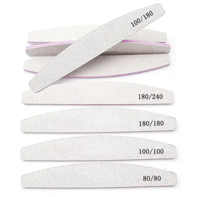 High Quality Nail Files Custom logo Double-sided Nail File Wholesale Professional Nail Files 100/180