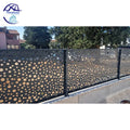 Decorative Laser Cut Metal Screen Aluminium Laser Cut Metal Privacy Screen Panel Garden Fence for Outdoor