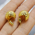 Ilona Fashion Women's Jewelry Classic Ball 14K Gold Plated Copper Alloy  Spherical Stud Earrings for Anniversary Occasions