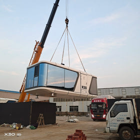 Eco-Friendly Home Pod Sleeping Pods for Capsule Hotel Container Restaurant Capsule House