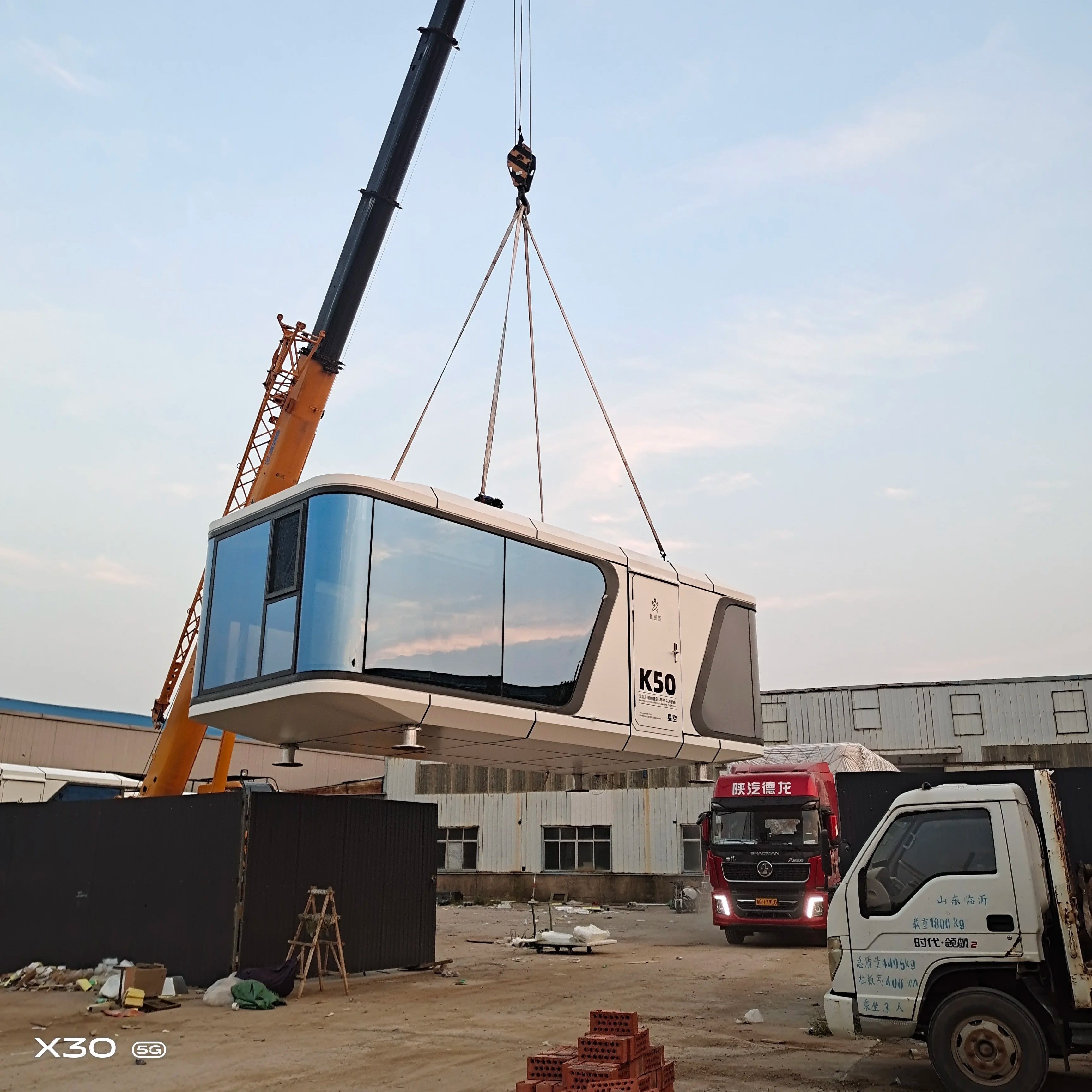 Eco-Friendly Home Pod Sleeping Pods for Capsule Hotel Container Restaurant Capsule House