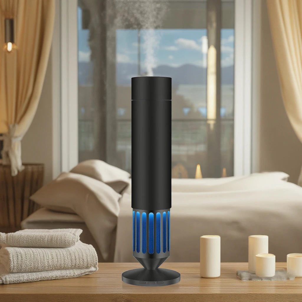 Wholesale Large Silent Oil Diffuser for Home Hotel Bedroom Eco-Friendly BT Speaker Music Waterless Fragrance Marketing Home