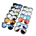 Custom logo Sports Fashionable Kids Sunglasses Lampshade Driven Party Glasses UV 400 Children Sunglasses