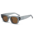 QSKY Fashion Design Small square Women Frame Sunglasses UV400 protection Futuristic Sunglasses Women 2024