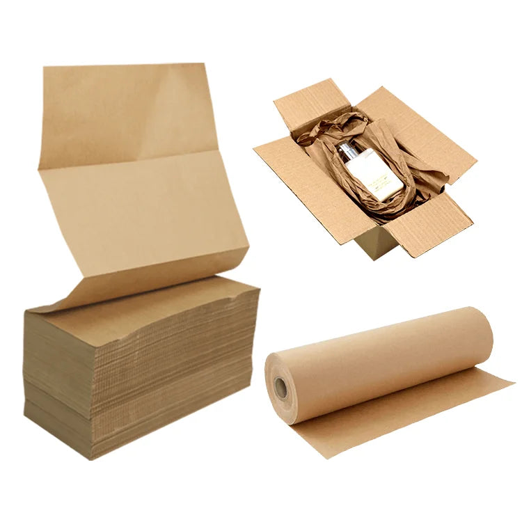 100% Biodegradable Void Fill Paper Cushion Filler Material for Smartfill Machine
