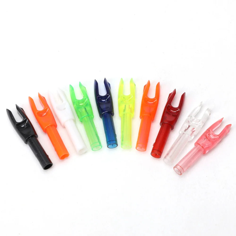 Pinals Archery Arrow Nock for ID4.2 or 6.2mm Carbon/Fiberglass Arrows Shaft Bow Hunting Targets