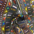 Hot Popular 100% Cotton Twill Fabric Popular Custom Printed Fabric Woven for Shirts dresses 140~150GSM