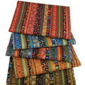 5pcs Woven Twill Style Eco-Friendly Washable Cotton Fabric Bundles Pre-Cut Patchwork Squares for DIY Craft Hand Sewing Art Home