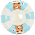 New Design Cartoon Rabbit & Bear Inflatable Seat Float with Handles for Kids Swim Float