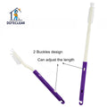 New Long Handlegap Brush Multipurpose Plastic Gap Cleaning Brush with Long Adjustable Handle