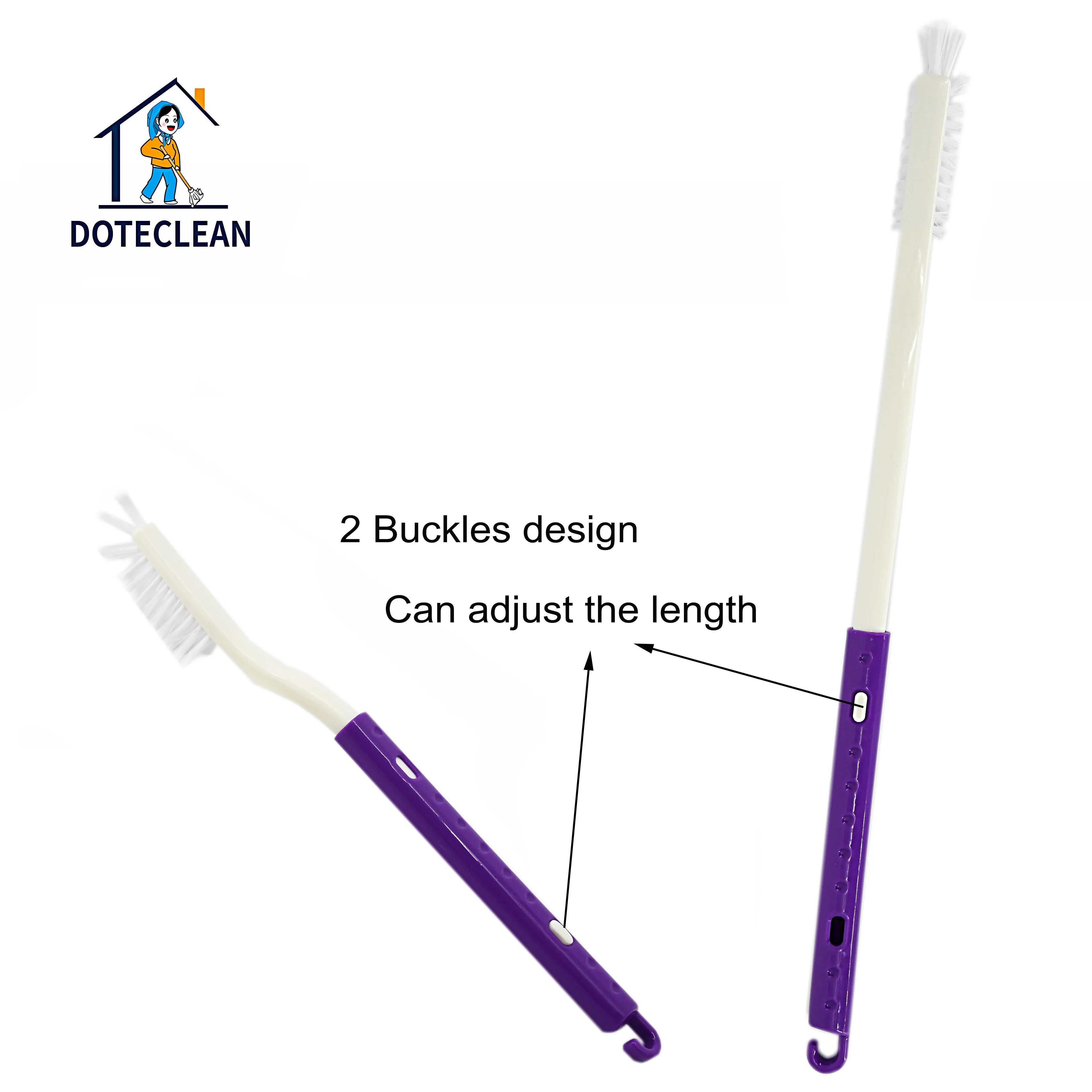 New Long Handlegap Brush Multipurpose Plastic Gap Cleaning Brush with Long Adjustable Handle