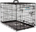 Factory Single Double Door Foldable Stainless Steel Pet Pen Indoor Dog Kennels Dog Crate Dog Cage