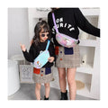 Waist Bags Fanny Pack Fashion Outdoor Black Backpack Lovely Waist Belt Bags Parent-child unicorn Purses Crossbody Kids Waist Bag
