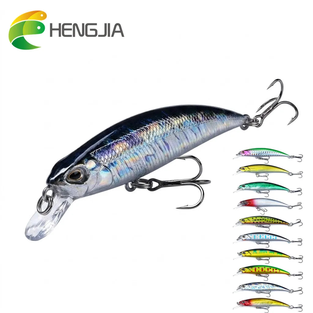 80MM 9GSea Artificial Hard Bait Swimbait Fishing Lure Freshwater Sinking Fish Trolling Minnow Lure
