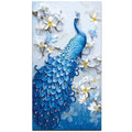 Chenistory DZDP825 Peacock Diamond Painting Full Square Drill Resin Mosaic Art Canvas Base Oil Decorative Cuadros Animal