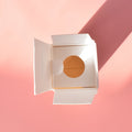 Custom Luxury White Cardboard Spot UV Embossing Logo Lining Paper Box Face Cream Beauty Skincare Packaging Box for Cosmetic