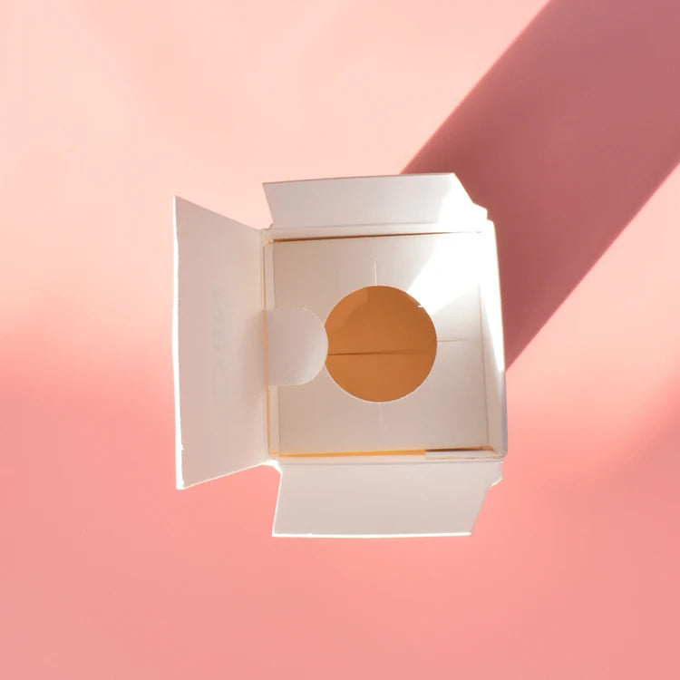 Custom Luxury White Cardboard Spot UV Embossing Logo Lining Paper Box Face Cream Beauty Skincare Packaging Box for Cosmetic