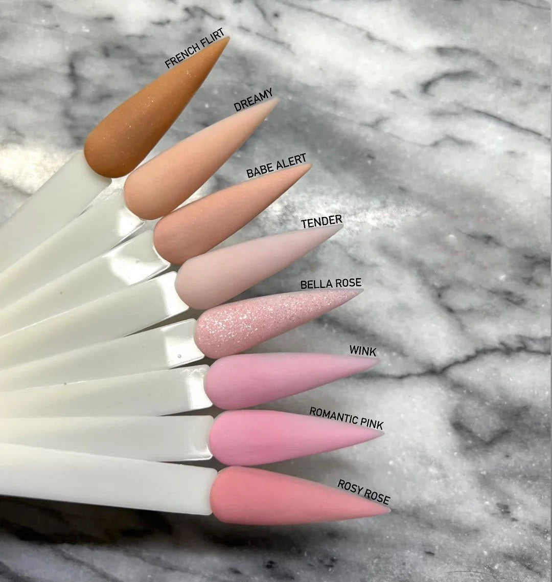 Colors Summer Nail Dip Powder Set Color Nude Acrylic Dipping Powder Nail System for French Nail Art