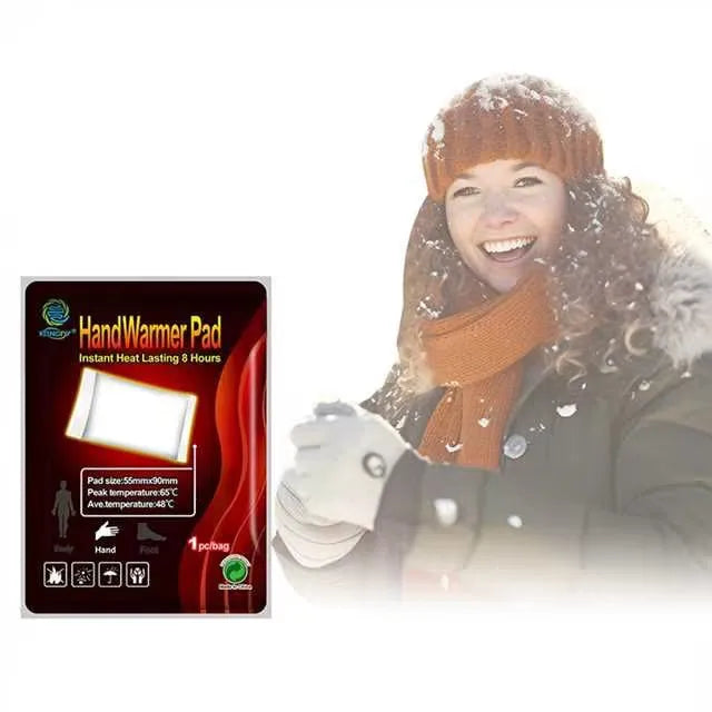 Free Samples Disposable Self-Heating Hand Warmer Patch for Body Neck Back Waist Long Lasting Instant Heat