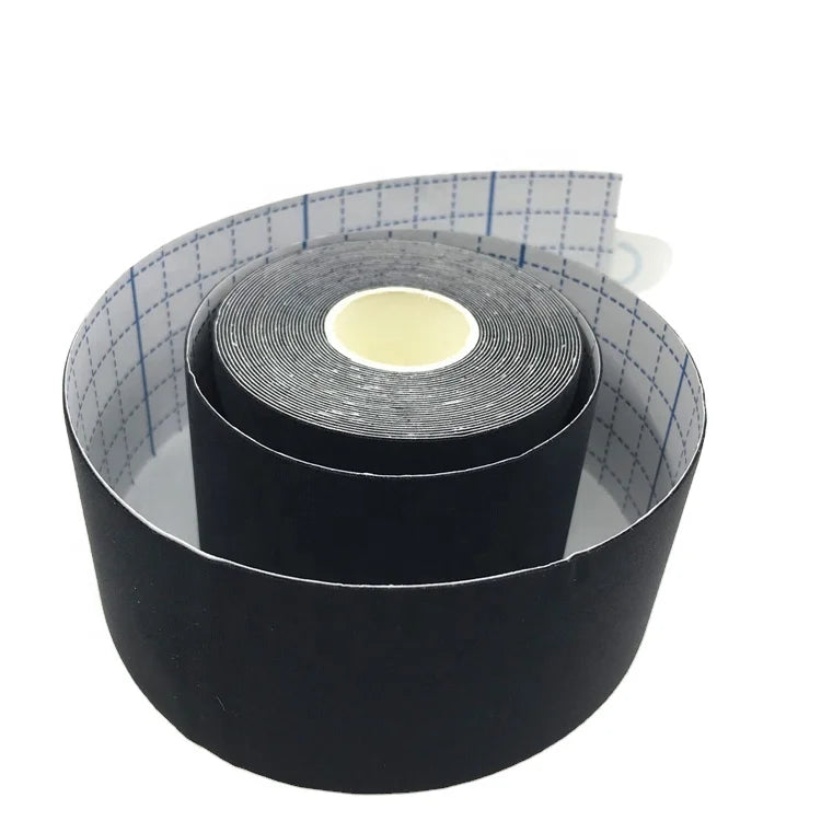 Multicolor 5cm Safety Therapy Strapping Rayon Adhesive Muscle Sport Kinesiology Tape with Print logo