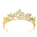 Dragonfly Rhinestone Crystal Crown Bridal Wedding Hair Accessories Princess Crown Headdress